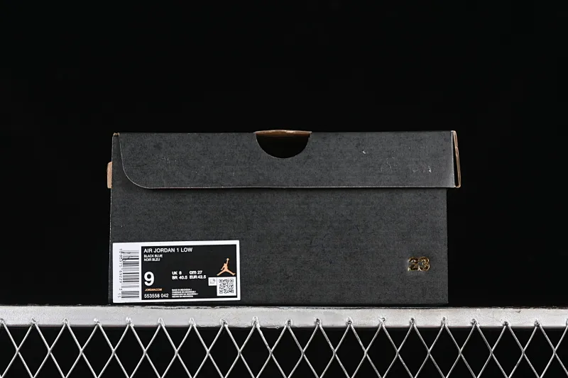 All categories Air Jordan Jordan series basketball shoes Air Jordan 1 Low Air Jordan 1 Low AJ1 Joe 1 black and blue low-top retro basketball shoes 553558-042
